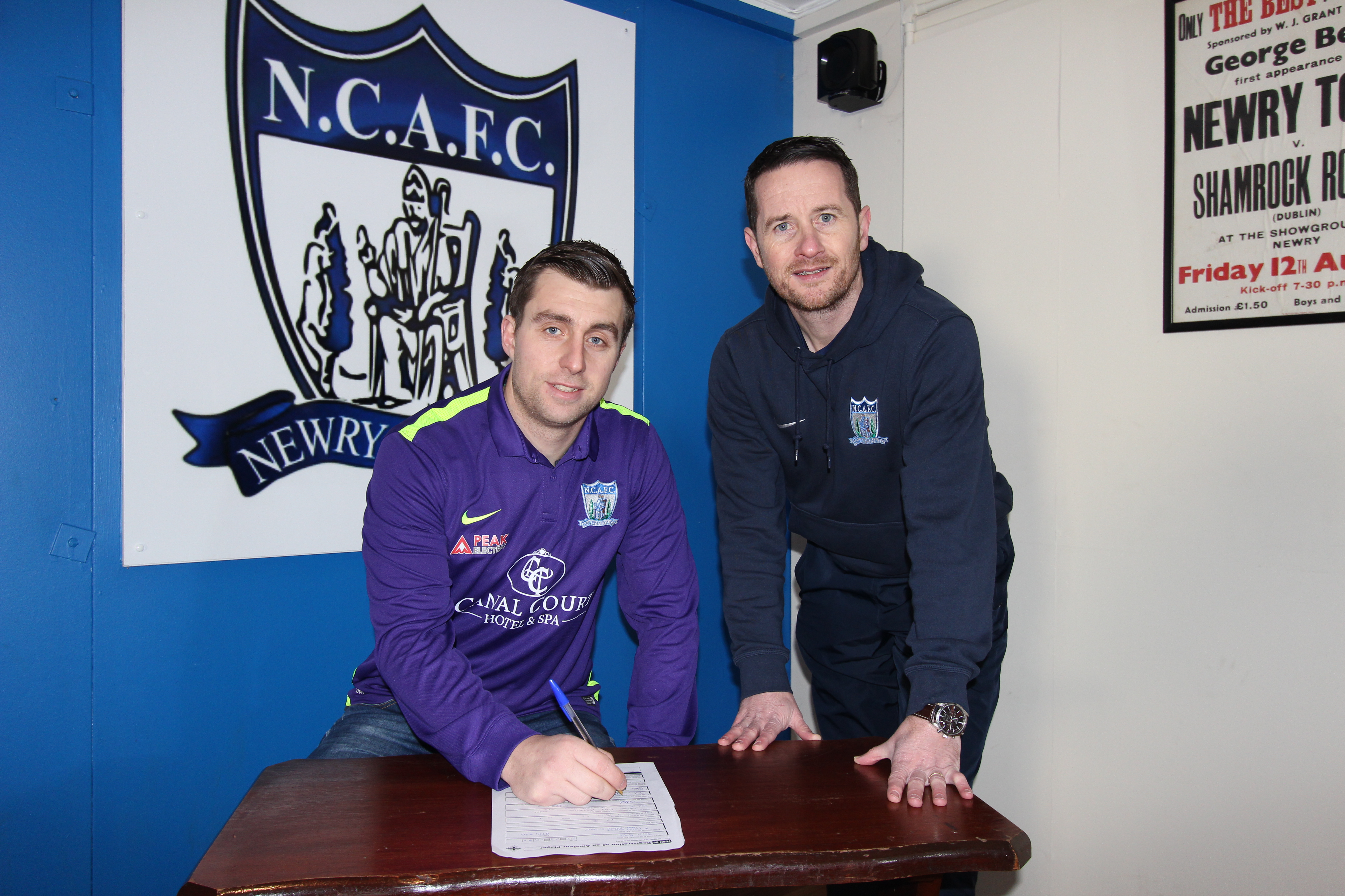 John Boyle signs at The Showgrounds – NCAFC OFFICIAL WEBSITE