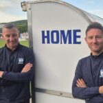 Manager Stuart King with new Assistant Manager Ryan Moffatt