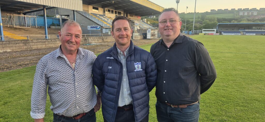 Martin McLoughlin, Darren Mullen and Gary Wilson