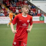 Alex Eakin, photo Larne FC