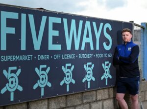 New signing Caolan Marron. Photograph Brendan Monaghan